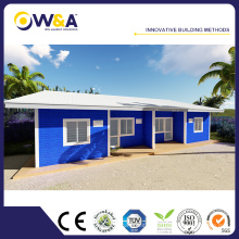 (WAS1010-36D)Philippines Prefabricated Steel Living Building Houses